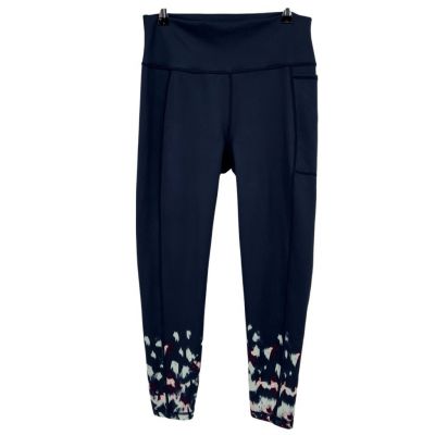 Sweaty Betty Super Sculpt 7/8 Workout Leggings Blue Size 12